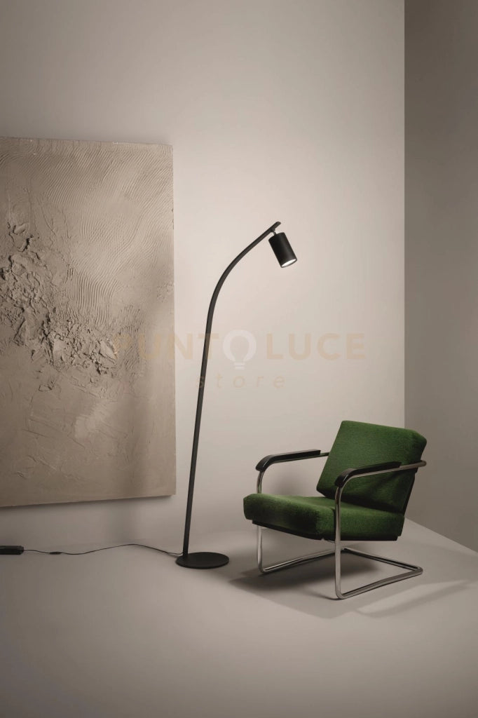 PIANTANA MURGA NERO LED 3000K 1889LM 30W DIMMERABILE H.184CM