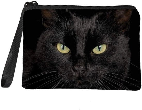 Borsa mini con tema marino - Portamonete per donna - Nero