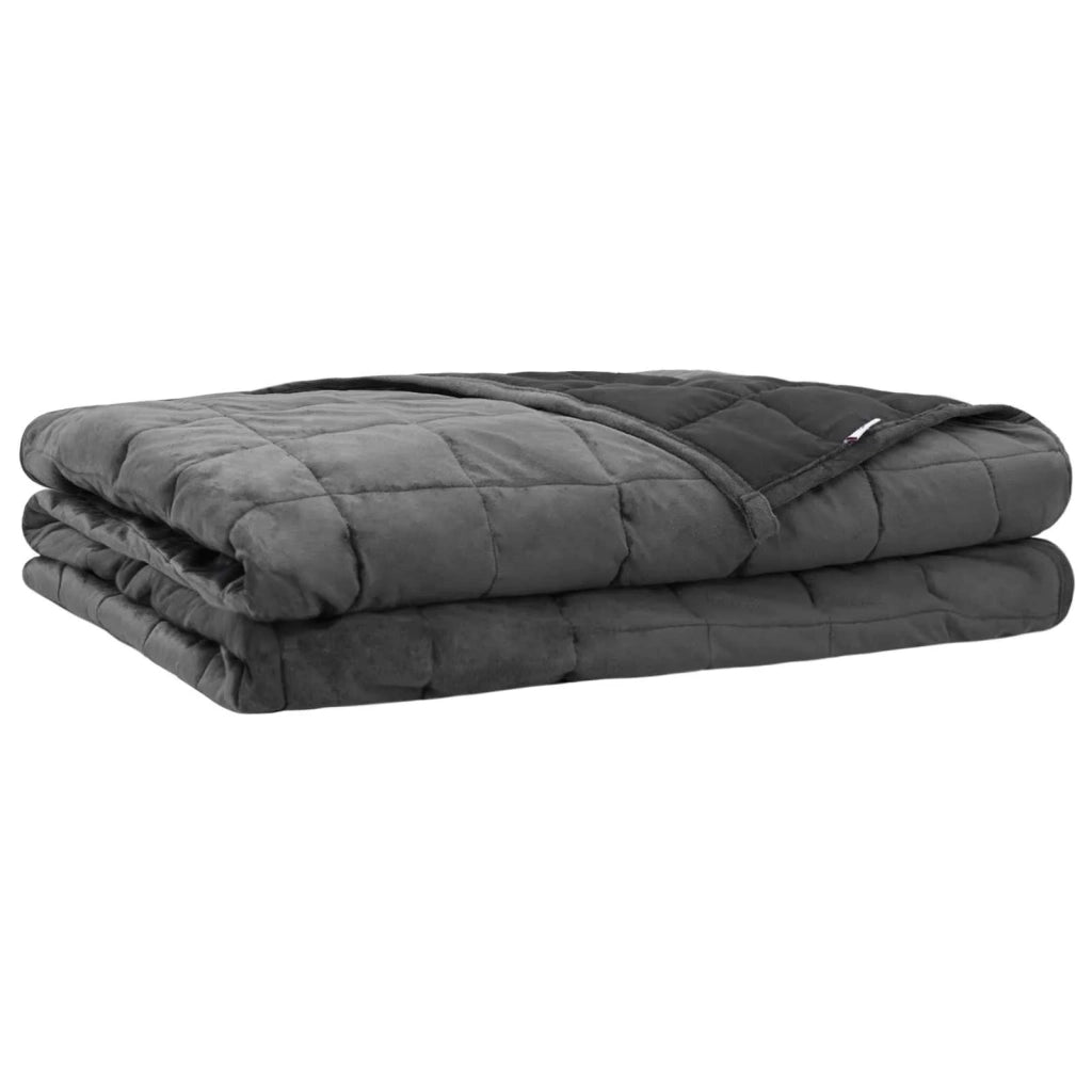 Coperta Ponderata Antracite 200 x 220 cm 13 kg 100% Cotone 205T 3442985