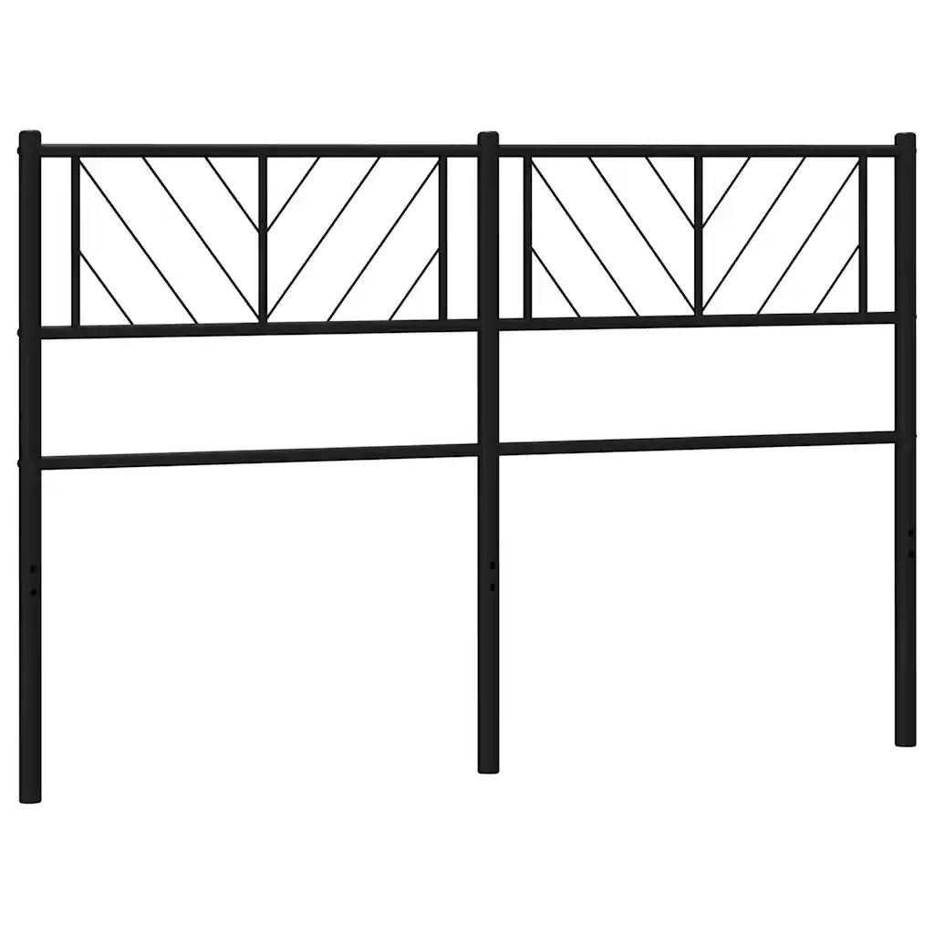 Testiera di Ricambio in Metallo Nero 150 cm 372213