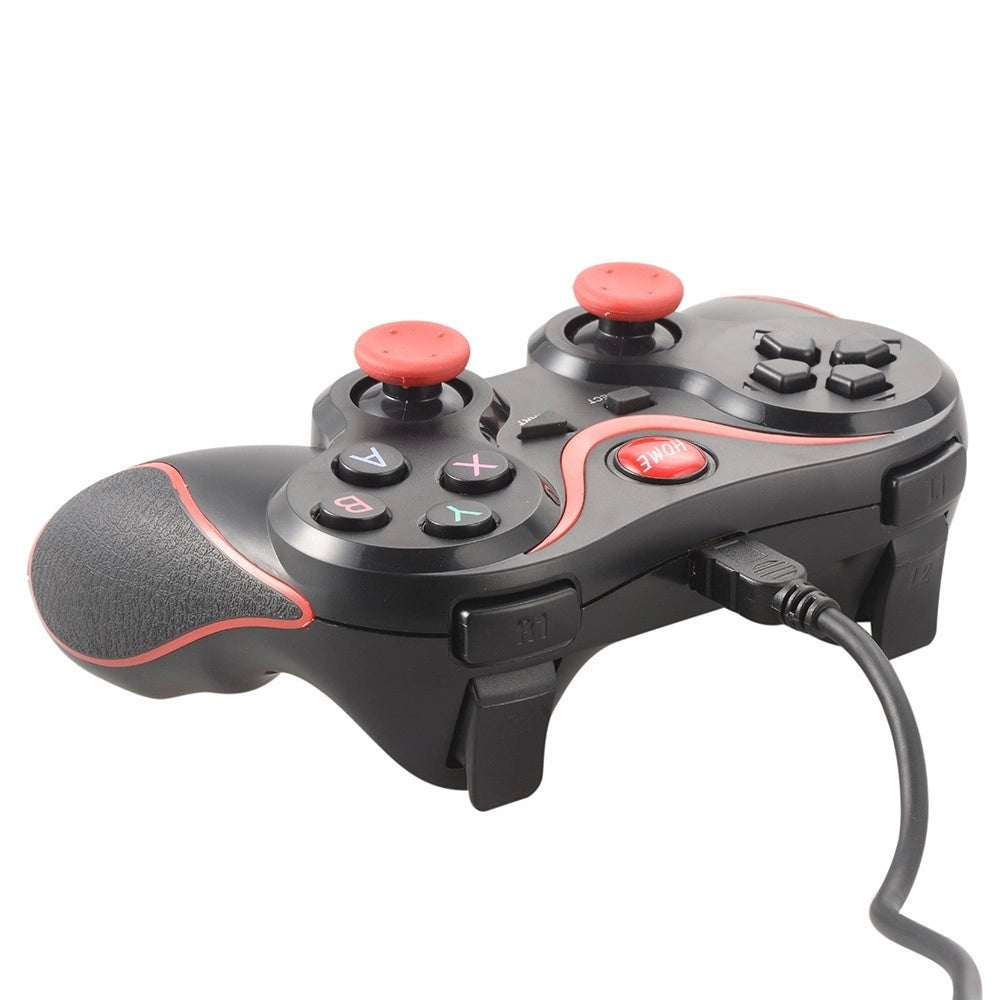 Trade Shop - Controller Gamepad Wireless Bluetooth Con Supporto Per Cellulare Smartphone -