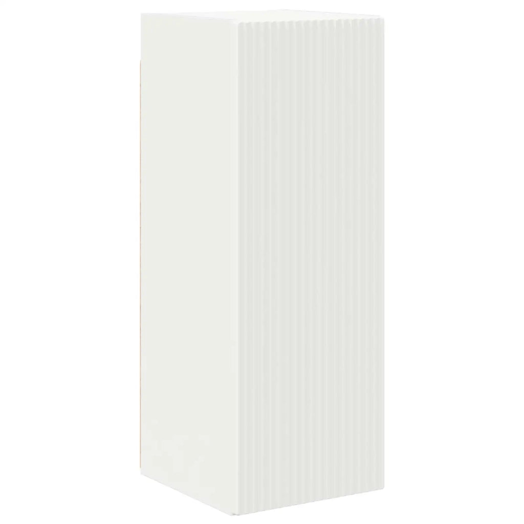 Set di Mobiletto da TV a Parete Montaggio a parete 6 pcs Bianco 3408943