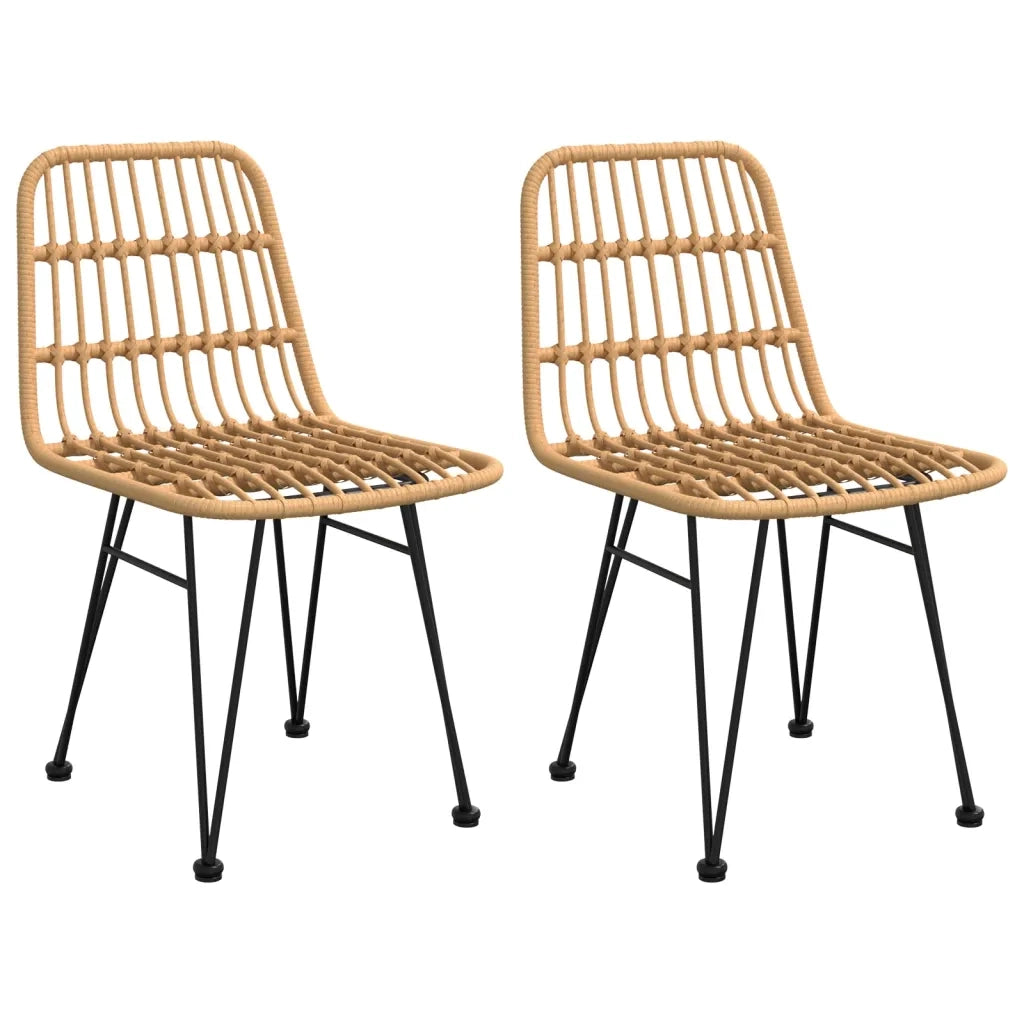 Set da Pranzo da Giardino 3 pz in Polyrattan 3157835