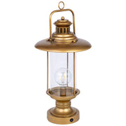 Lampada da tavolo metallo 25x25x46/51.5h cm