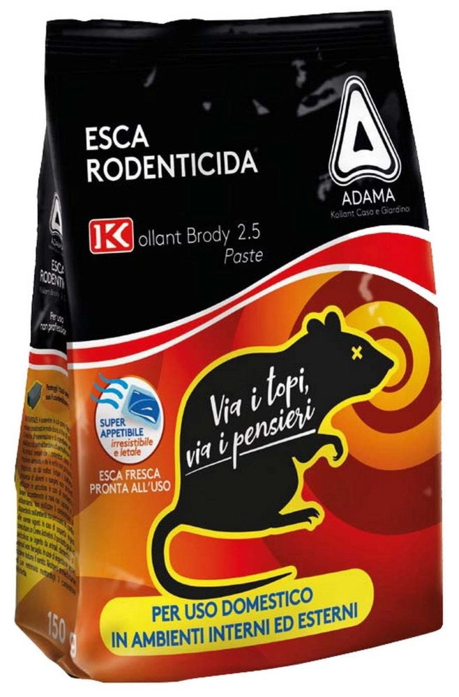 1pz esca topicida fresca brody 2.5 150 g rosso cod:ferx.95907