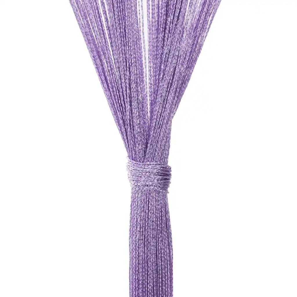 Tende a Filo 2 pz Viola 140x250 cm