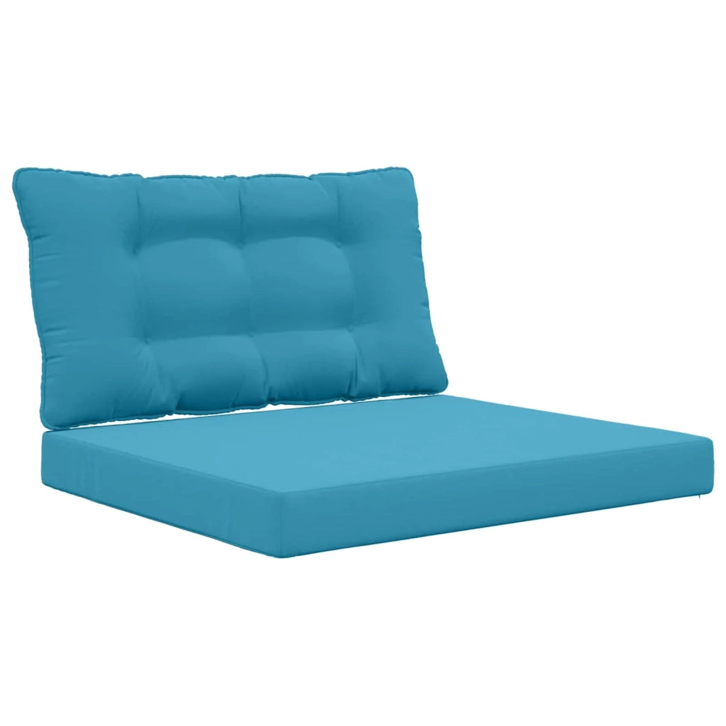 Cuscino per divano da esterno 2 pcs Blu Reale Poliestere 900907