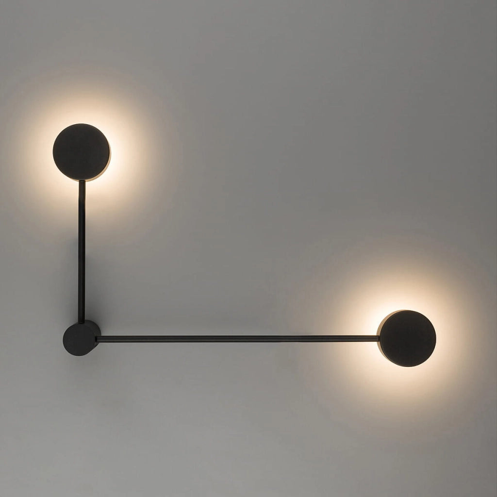 Applique LED Nowodvorski Orbit nera in metallo 2xGX53