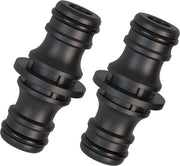 Connettori per tubi da giardino - duraturi e facili da utilizzare - set da 2