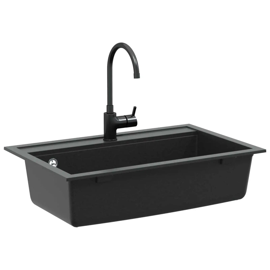 Lavello Nero 795 x 505 mm Granito