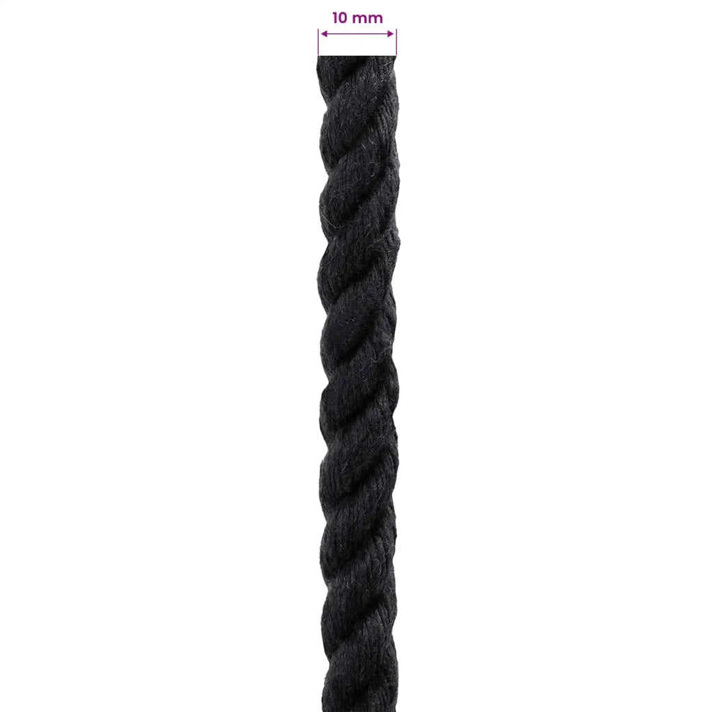 Corda | Fune Nero 1 x 1 x 2500 cm Cotone
