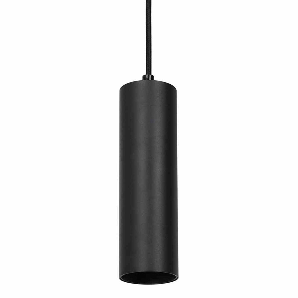 Lampada a sospensione su binario Milagro ML7683 nera