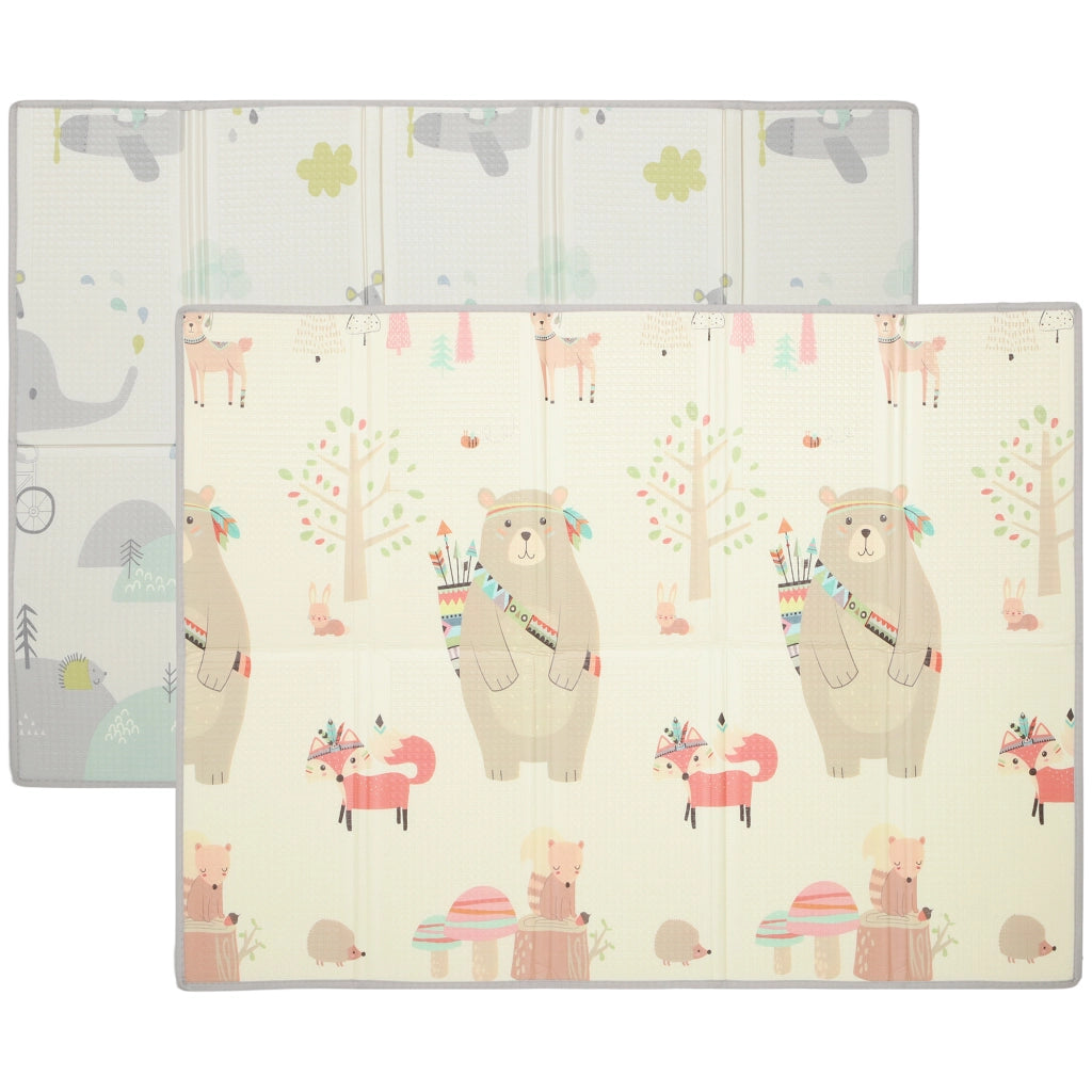 Tappeto gioco bambini ¨C Xylo ¨C motivo animali, antiscivolo, spessore 1,5 cm