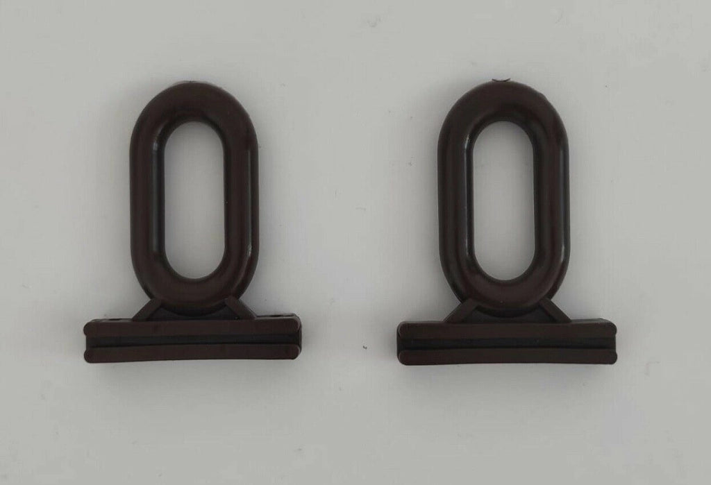Braccetti per Tende da Sole in Alluminio 50 cm Coppia Kit con Occhioli Vari Colori