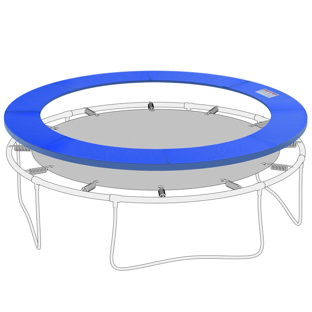 Copertura per Trampolino ¨C zephmum ¨C Blu, Plastica e PE, 15 mm, ?305 cm