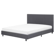 EU King Size Letto ad acqua tessuto 160 x 200 cm con materasso poggiatesta Design moderno