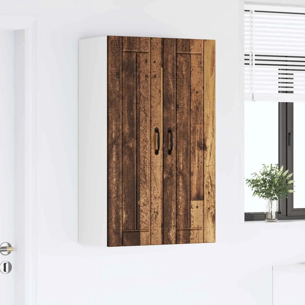 Pensile da cucina | Armadietto a muro LUCCA Legno antico 60 x 31 x 100 cm