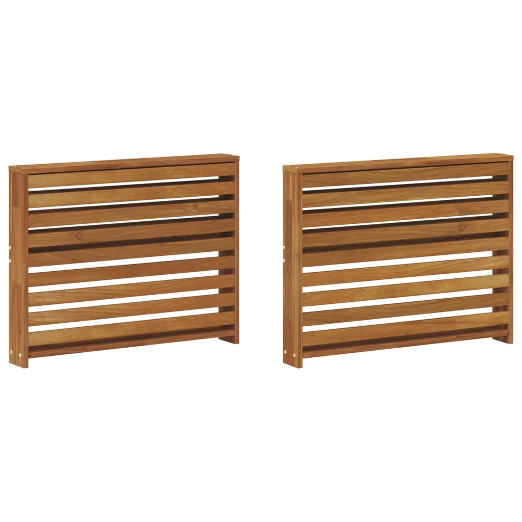 Bracciolo 2 pz Naturale 78,5 x 10 x 61 cm 900590