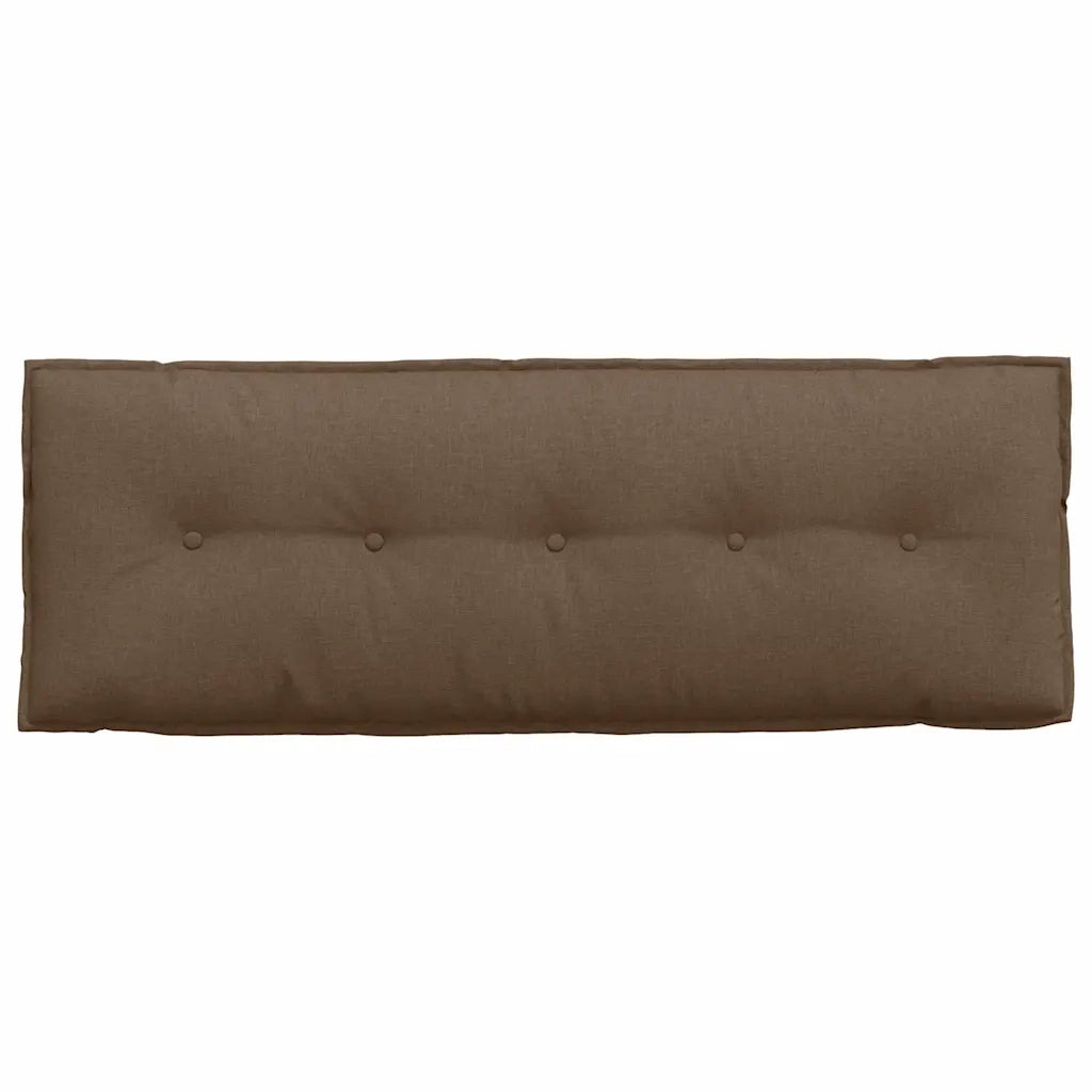 Cuscino per Schiena | Cuscino dorsale Marrone 140 x 19 x 50 cm Tessuto