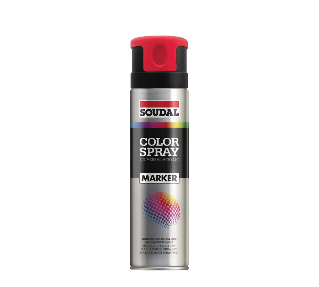 SPRAY TRACCIANTE FLUORESCENTE SOUDAL 500 ml - Blu - 6 pezzi- SOUDAL
