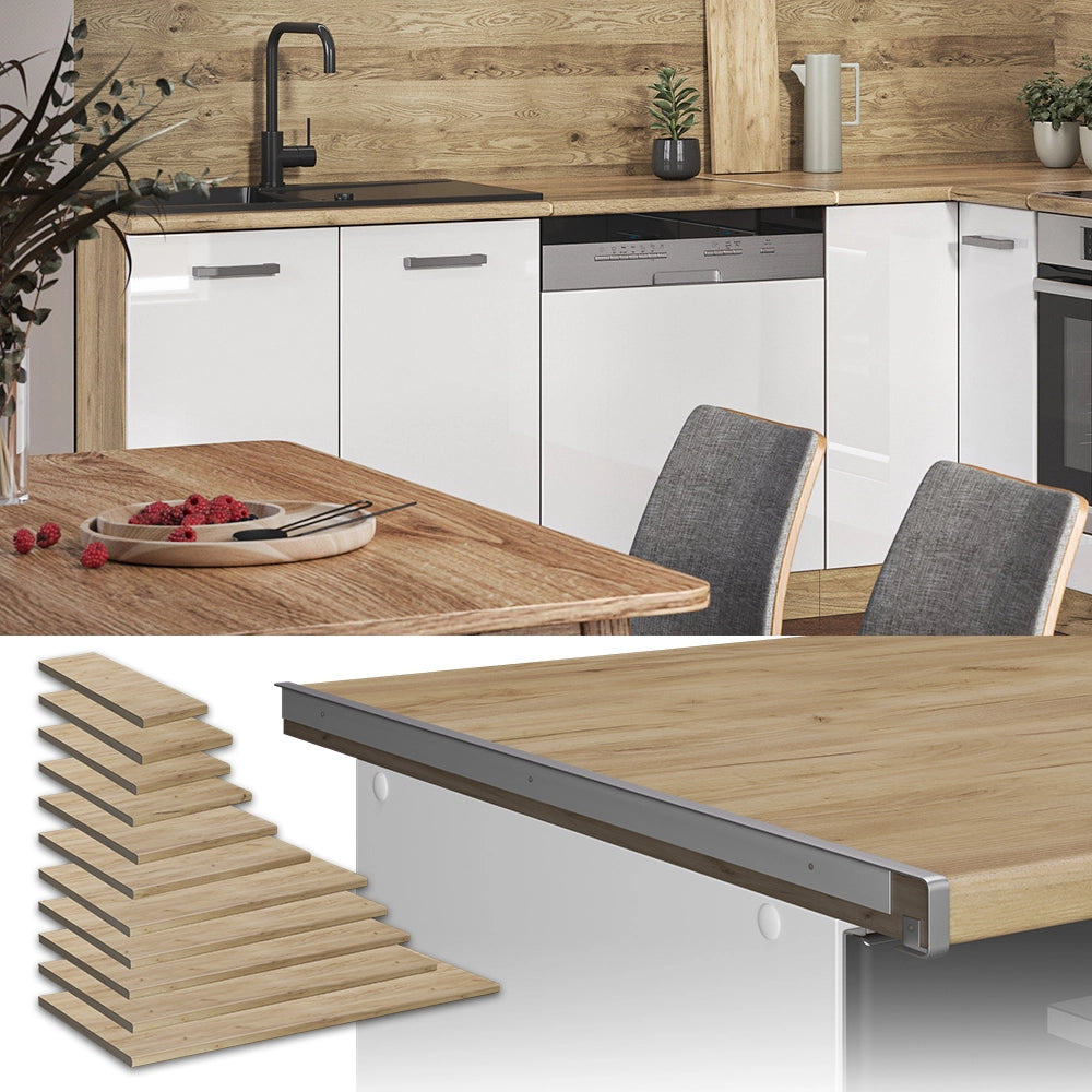 Vicco Top cucina Quercia dorata 80 cm