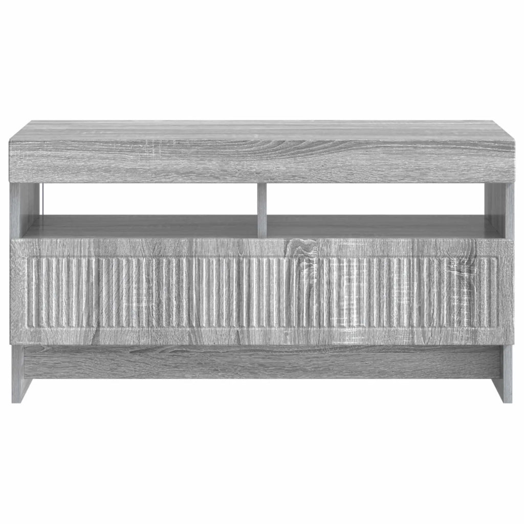 Mobile TV LED Sonoma grigio Legno ingegnerizzato 896121