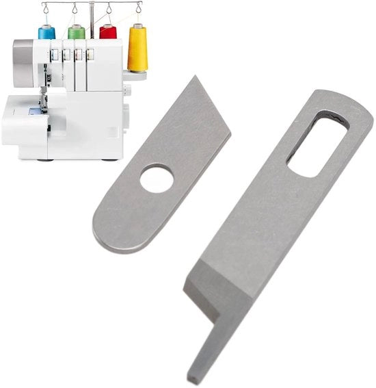 Imbottigliatore per l'apertura superiore/ inferiore - Sostituzione per 14CG744/14CG754 - Compatibile con Viking Huskylock S15 - Snijmessen - IJzer - Installazione rapida - Snijmes
