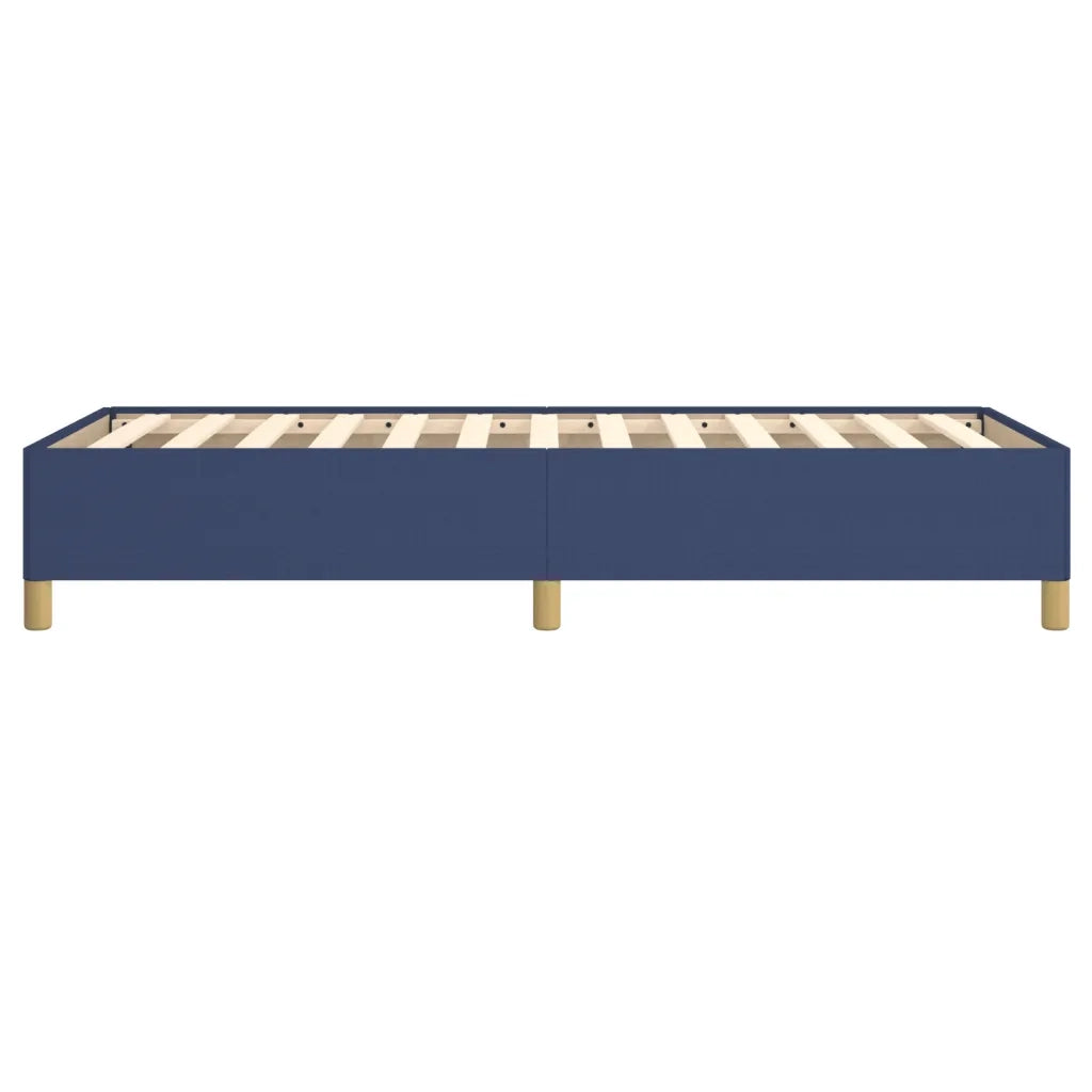 Giroletto senza Materasso-Struttura Letto Blu 80x200 cm in Tessuto 866298