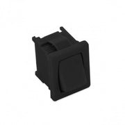 INTERRUTTORE UNIPOLARE 20X13 6A 2 FASTON NERO UNIVERSALE VARI USI - UNIVERSALE