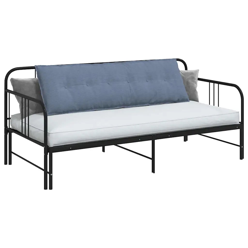 Cuscino per Schiena | Cuscino dorsale Blu 160 x 50 cm Tessuto in Cords