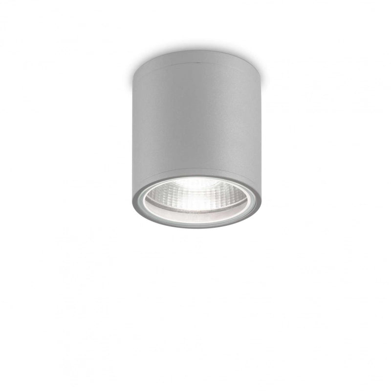 Lampada Da Soffitto Gun Pl1 Grigio Ideal-Lux