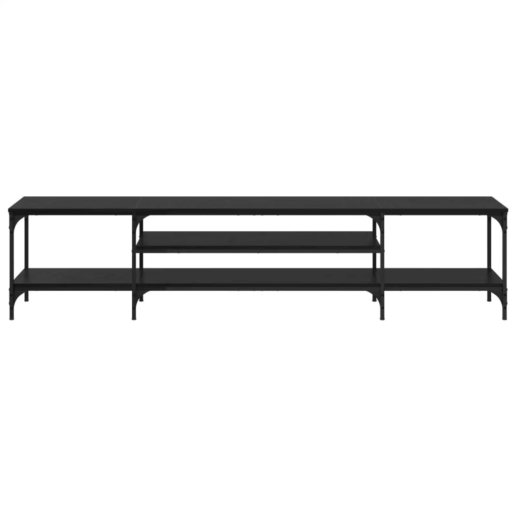 Mobile TV Rovere Nero 201 x 35 x 45 cm 881309