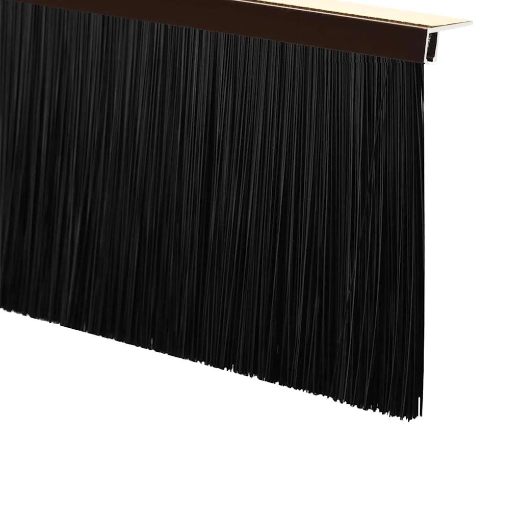 Spazzole per porte autoadesive 2 pz Marrone 100 cm CFW9016671