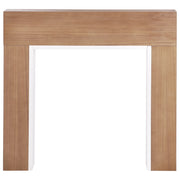 Cornice per camino MDF in legno chiaro stile tradizionale moderno