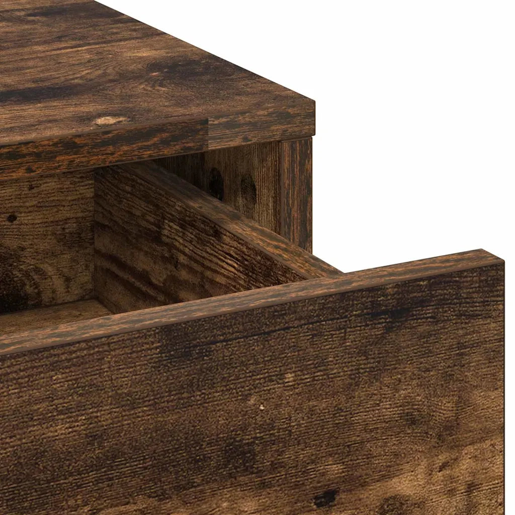 Toeletta | Tavolo da Trucco Marrone 50 x 41 x 135 cm Legno multistrato