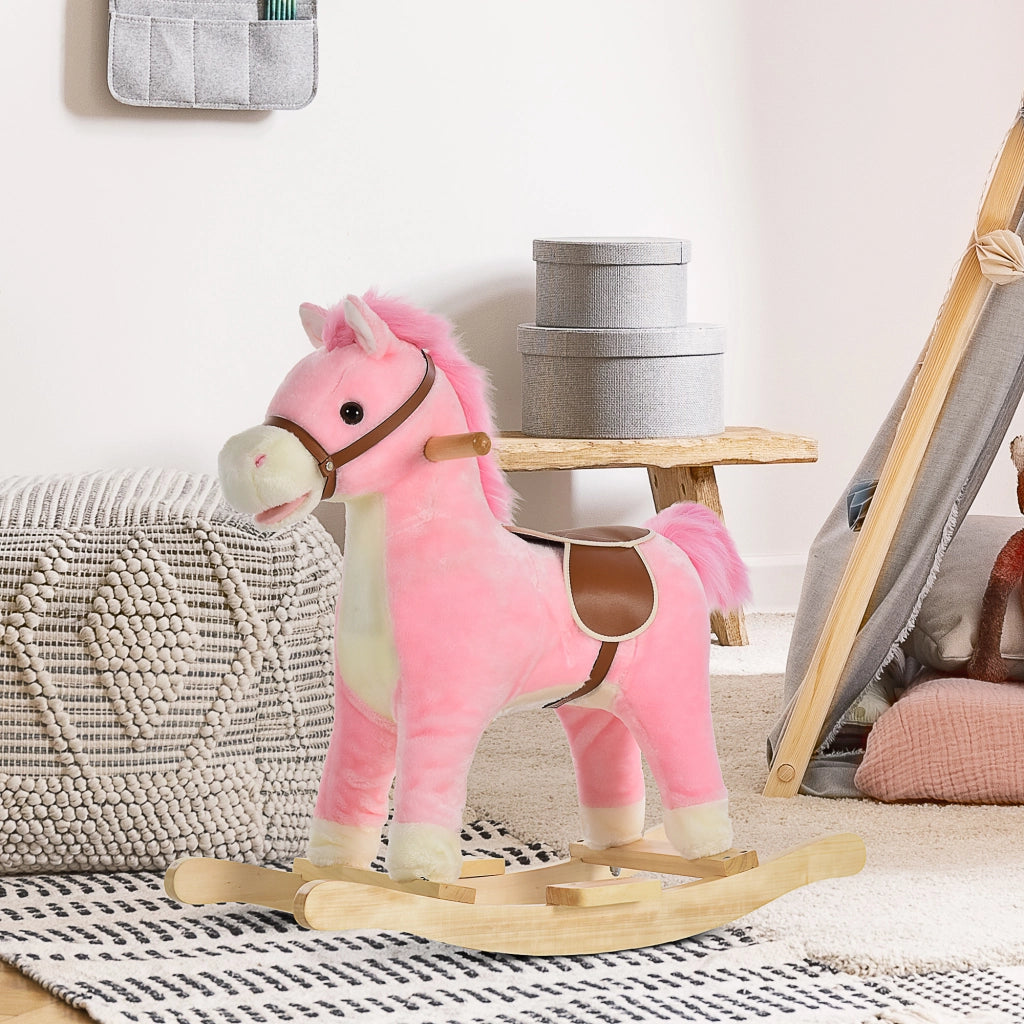 Casetta Gioco per Bambini con Suoni e Movimento ¨C Minimal ¨C Rosa 65x32,5x61 cm