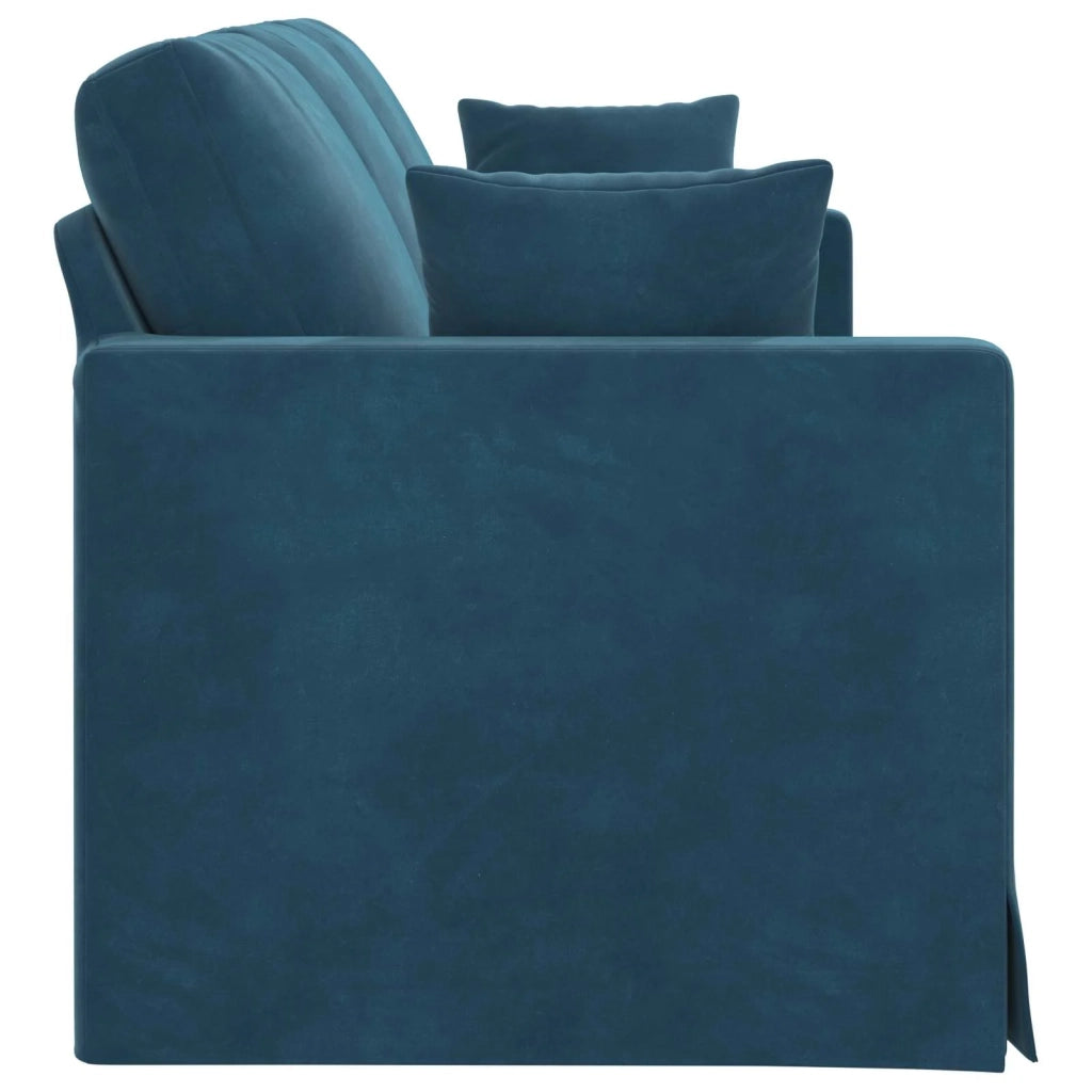 Divano Blu 198 x 78 x 80 cm Velluto 42024439