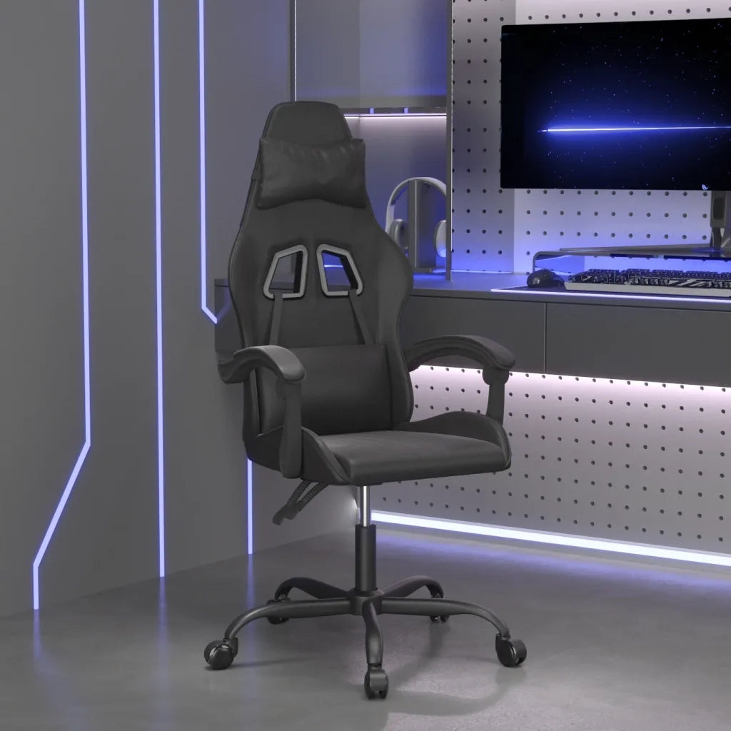 Sedia da Gaming Nera in Similpelle 3143826
