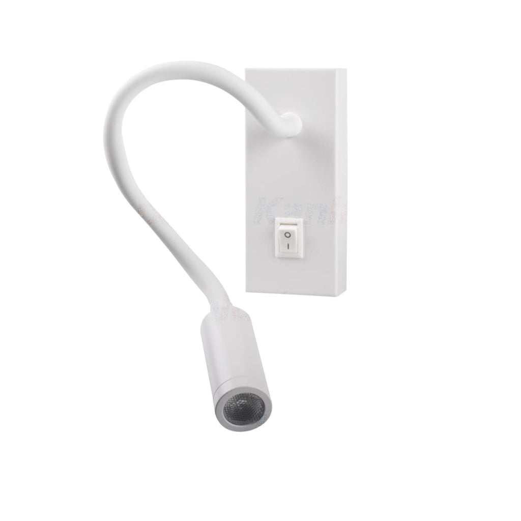 Applique lettura Kanlux TONIL LED 3,3W 3000K bianca