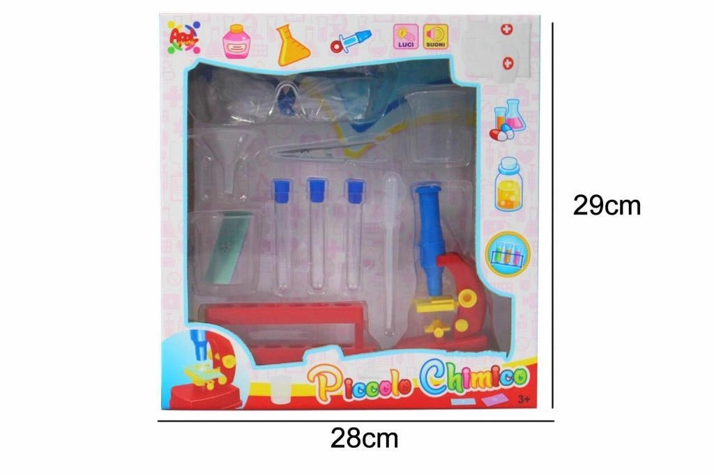 Set Chimico con Microscopio Giocattoli per Bambini a p giochi