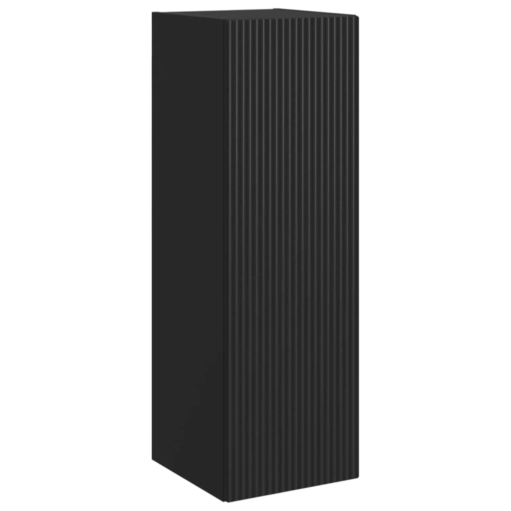 Mobiletto da Bagno | Armadio da bagno a Muro Nero 33 x 34,5 x 60 cm