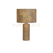 Lampada da tavolo Isla 1Lt, carta riciclata e metallo nero