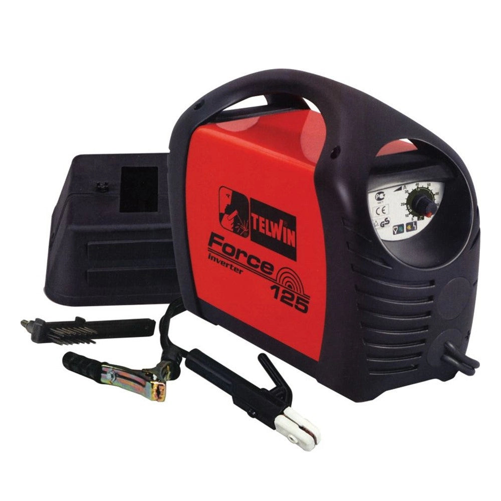 Trade Shop - Saldatrice Inverter Force 125 + Accessori - Telwin - Cod.815855 -