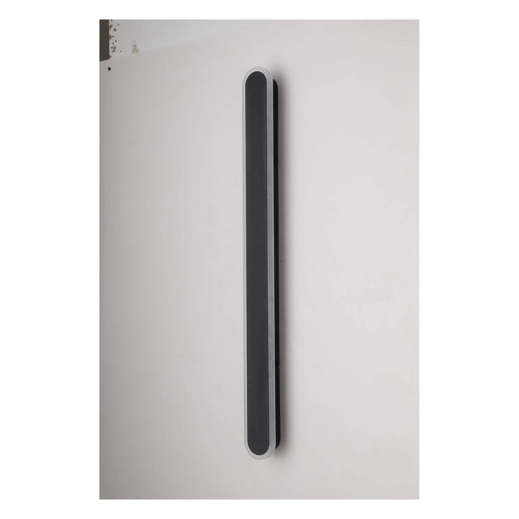 Applique da parete per esterni a LED Bordo, lunghezza 900 mm, nero