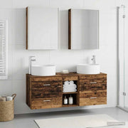 Set di mobili per il bagno 5 pz Legno antico 3407093