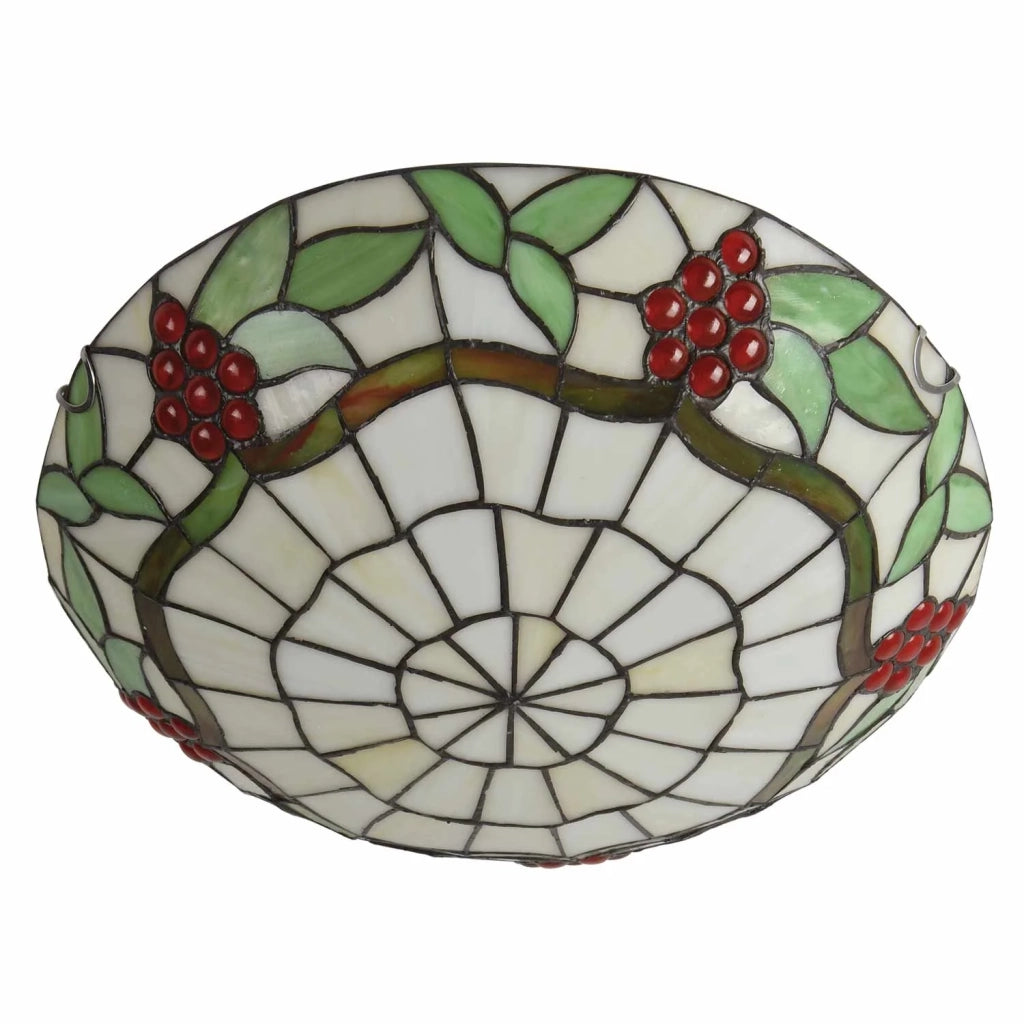 LÚZETE - LAMPADA DA SOFFITTO A LED 24 W 4000K 40 CM TIFFANY GRAPE