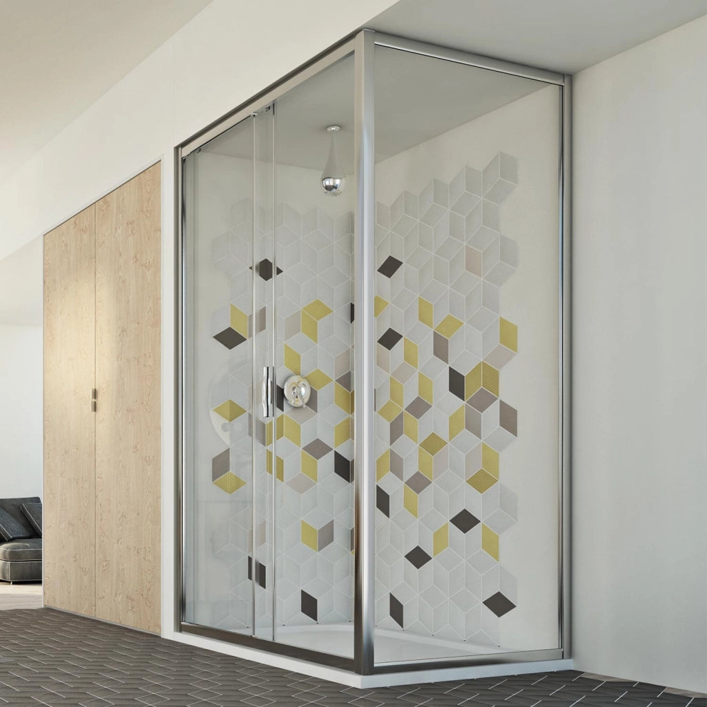 Box Doccia 75x140 CM H198 trasparente mod. Young Duo 1 Anta