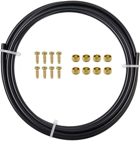Kit di riparazione - 3m Sonda idraulica - 8 Olii - 8 Ingressi - Per freni a disco idraulici - Bocchetta di precisione alta - Kit di frenatura