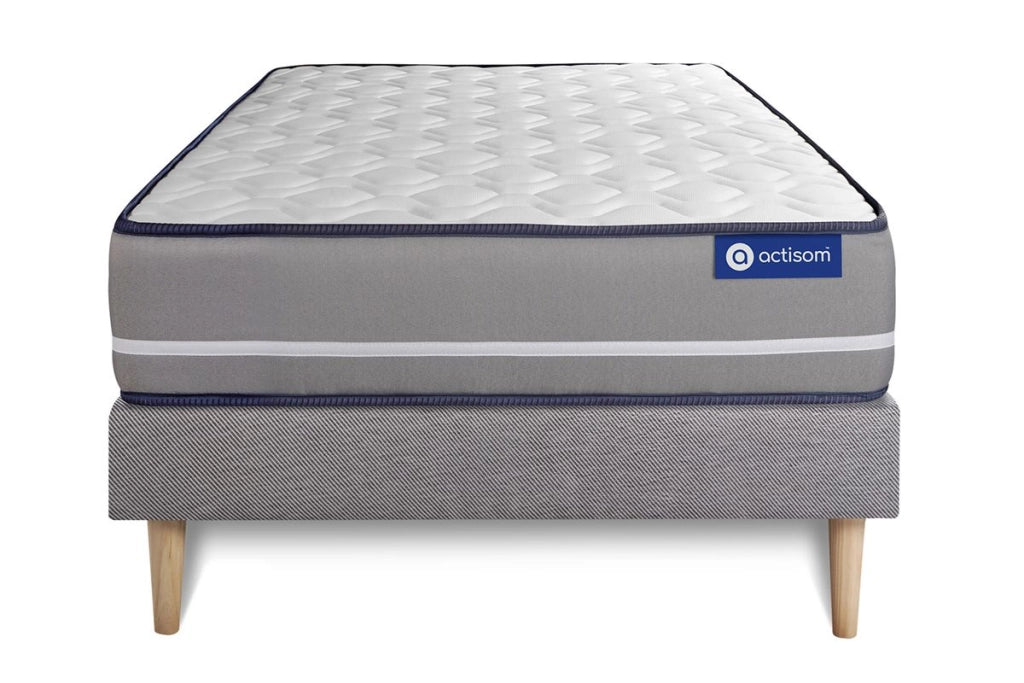 Kit rete e materasso matrimoniale Actimemo pur 90x190cm - Spessore : 20cm- memory foam - rigido