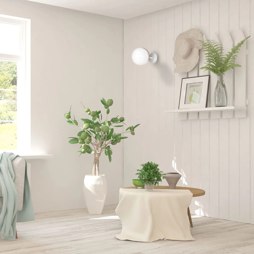 Applique Milagro SFERA MLP5423 vetro bianco E14 40W